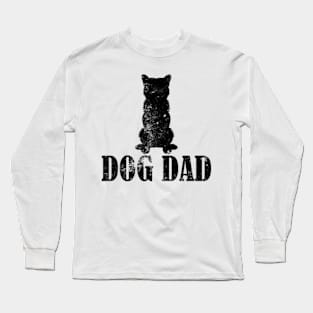 Shiba Inu Dog Dad Long Sleeve T-Shirt